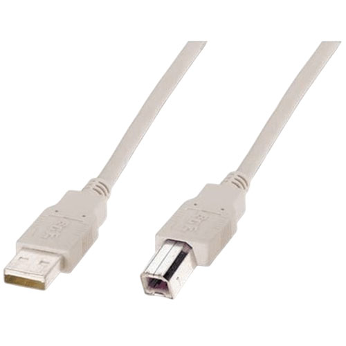 Кабель DIGITUS USB-A - USB-B (AK-300102-018-E)