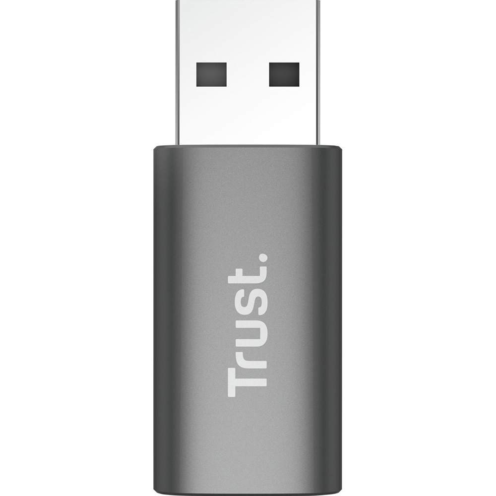 Переходник Trust Calyx USB-C to USB-A 2шт Gray (25573_TRUST) Вид переходник