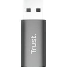 Переходник Trust Calyx USB-C to USB-A 2шт Gray (25573_TRUST)