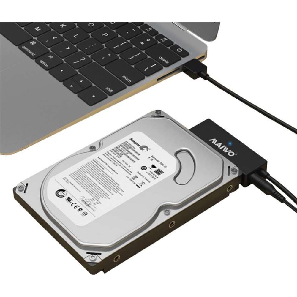 Адаптер MAIWO USB 3.0 to HDD SATA (K10435A) Разъем 1 SATA