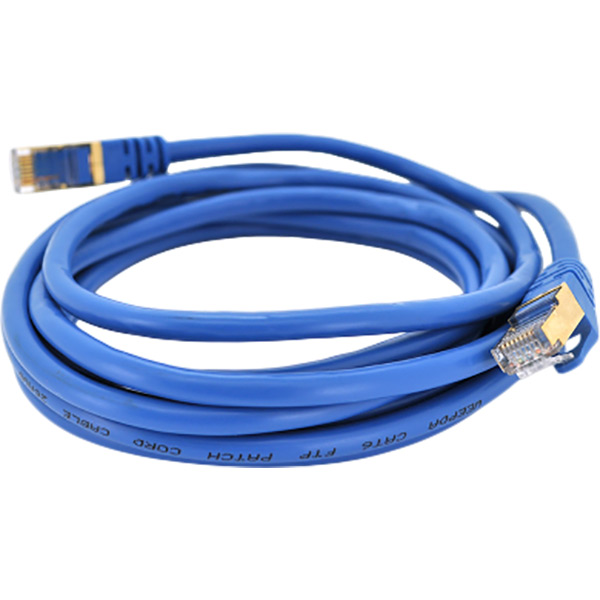 Патч-корд RITAR FTP RJ45 Cat.6 1 м Blue (PCR-SFP/1Be)