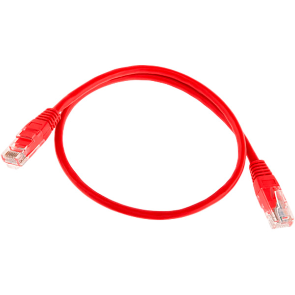 Патч-корд RITAR UTP RJ45 Cat.5e 0,25 Red (PCR-CU/0.25Rd)