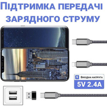 Адаптер DYNAMODE USB-A Male to USB-C Female OTG (DM-AD-USB-CA)