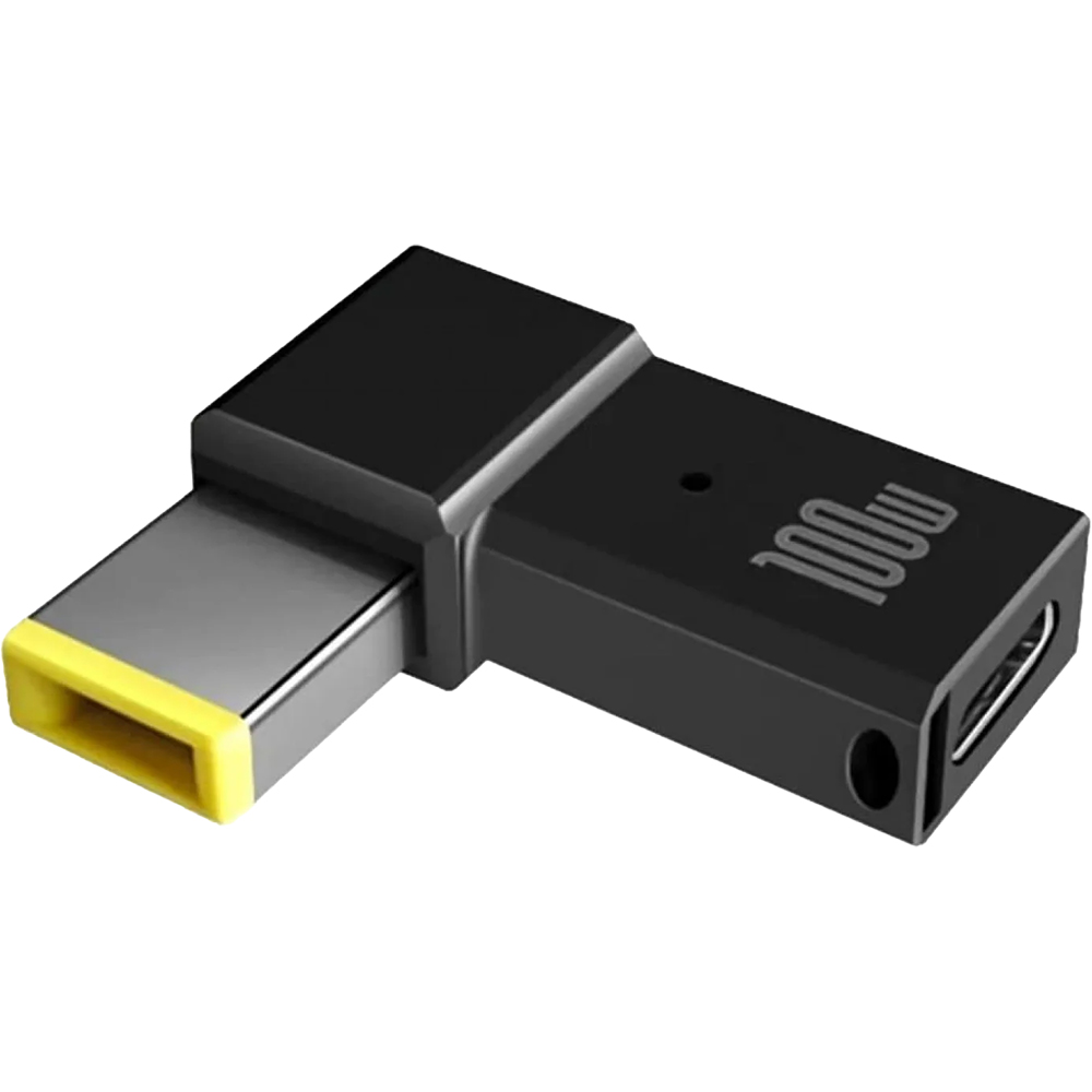 Адаптер STLAB USB-C F to DC 10x6mm 100W (PD100W-Lenovo)