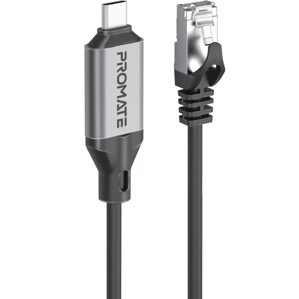 Кабель PROMATE USB Type-C/RJ45 5 м Black (clink-rj45)