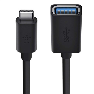 

Кабель BELKIN (CM/AM) (F2CU036btBLK), USB 3.0 (CM/AM) 0.14м, Black