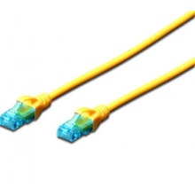 Патч-корд 2E CAT 5e UTP 26AWG RJ45 10м Yellow (2E-PC5ECU-10LSZH-YLW)