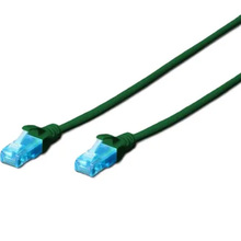 Патч-корд 2E CAT 5e UTP 26AWG RJ45 10 м Green (2E-PC5ECU-10LSZH-GRN)