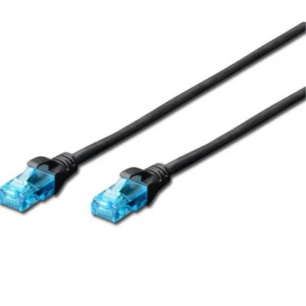 Патч-корд 2E CAT 5e UTP 26AWG RJ45 10м Black (2E-PC5ECU-10LSZH-BL)