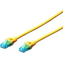 Патч-корд 2E CAT 5e UTP 0.2 м Yellow (2E-PC5ECU-0.20LSZH-YLW)