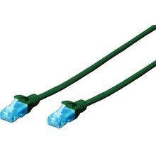 Патч-корд 2E CAT 5e UTP 0.5 м Green (2E-PC5ECU-0.50LSZH-GRN)