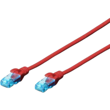Патч-корд 2E CAT 5e UTP RJ45 3 м Red (2E-PC5ECU-3LSZH-RED)