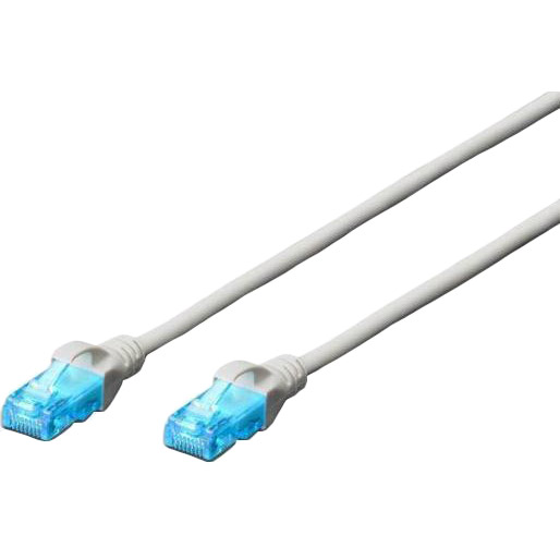 Патч-корд 2E CAT 5e UTP 15 м 26AWG RJ45 Gray (2E-PC5ECU-15LSZH-GRY)