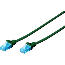 Патч-корд 2E CAT 5e UTP 2 м 26AWG RJ45 Green (2E-PC5ECU-2LSZH-GRN)