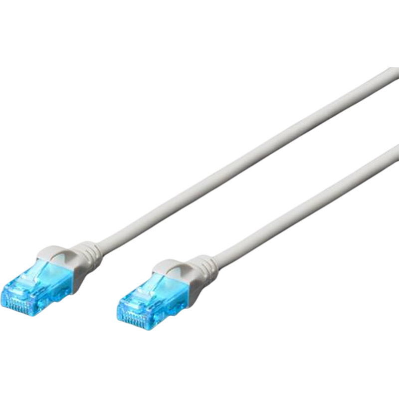 Патч-корд 2E CAT 5e UTP 2 м 26AWG RJ45 Gray (2E-PC5ECU-2LSZH-GRY)