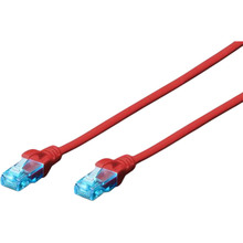 Патч-корд 2E CAT 5e UTP 2 м 26AWG RJ45 Red (2E-PC5ECU-2LSZH-RED)