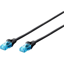 Патч-корд 2E CAT 5e UTP 2 м 26AWG RJ45 Black (2E-PC5ECU-2LSZH-BL)