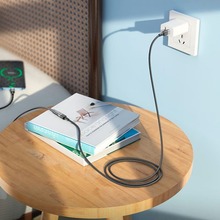 Удлинитель HOCO U107 USB Type-C - USB Type-C 1.2 м Black (6931474789990)