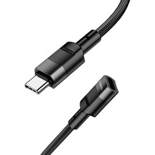 Удлинитель HOCO U107 USB Type-C - USB Type-C 1.2 м Black (6931474789990)