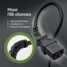 Кабель COLORWAY CEE7/7-C13 1.8 м Black (CW-CBP082-BK)