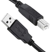 Кабель COLORWAY Print Cable USB-А 2.0 - USB-В 2 м Black (CW-CBUB072-BK)