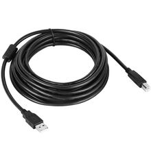 Кабель COLORWAY Print Cable USB-А 2.0 - USB-В 2 м Black (CW-CBUB072-BK)