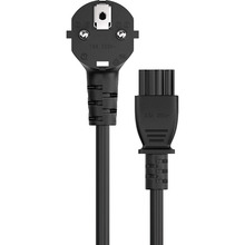 Кабель COLORWAY CEE7/7-C5 1 м Black (CW-CBP084-BK)