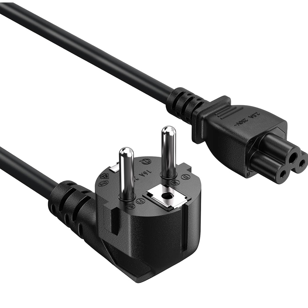 Кабель COLORWAY CEE7/7-C5 1 м Black (CW-CBP084-BK)