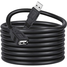 Кабель COLORWAY USB 2.0 AM - USB 2.0 AF 1.8 м Black (CW-CBUF076-BK)