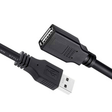 Кабель COLORWAY USB 2.0 AM - USB 2.0 AF 1.8 м Black (CW-CBUF076-BK)