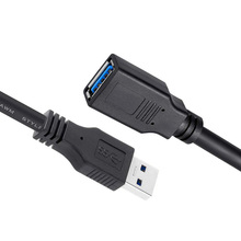 Кабель COLORWAY USB 3.0 AM - USB 3.0 AF 1.8 м Black (CW-CBUF075-BK)