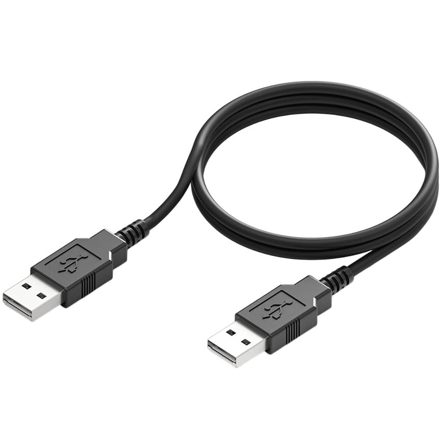 Кабель COLORWAY USB-А - USB-А 1 м Black (CW-CBUU071-BK) Вид кабель