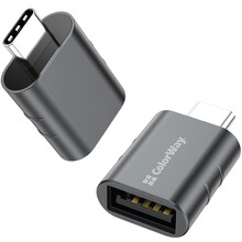 Адаптер-перехідник COLORWAY USB-A – USB-C 3.2 (CW-AD-AC3)