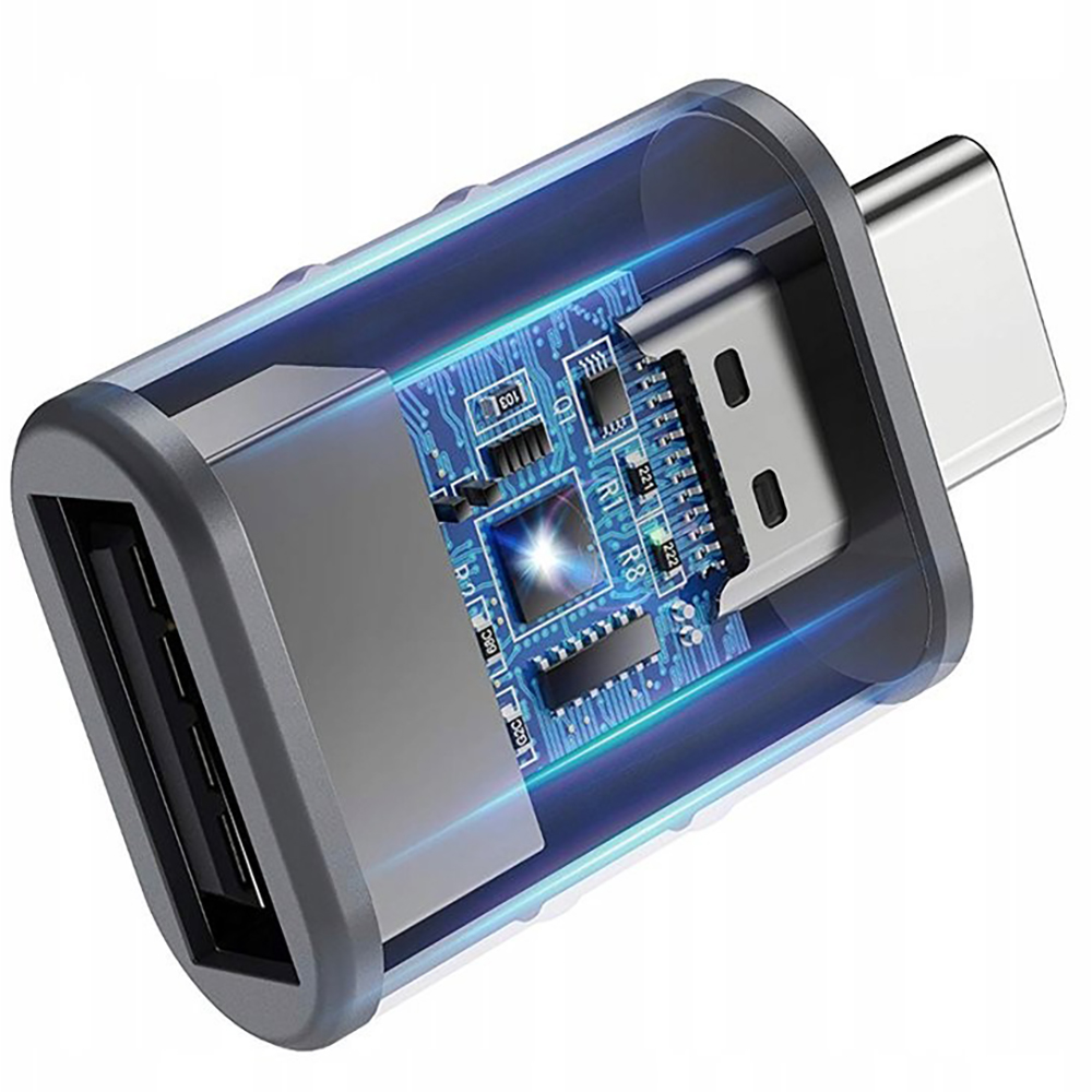 Адаптер-перехідник COLORWAY USB-A – USB-C 3.2 (CW-AD-AC3) Вид перехідник