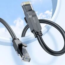 Патч-корд BOROFONE BUS01 RJ-45-10 м Black (6941991103971)