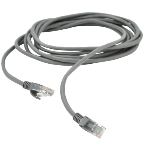 Патч-корд RITAR Q500 CCA UTP Cat.5e 1,5 м серый (PCR-CU/1.5G)