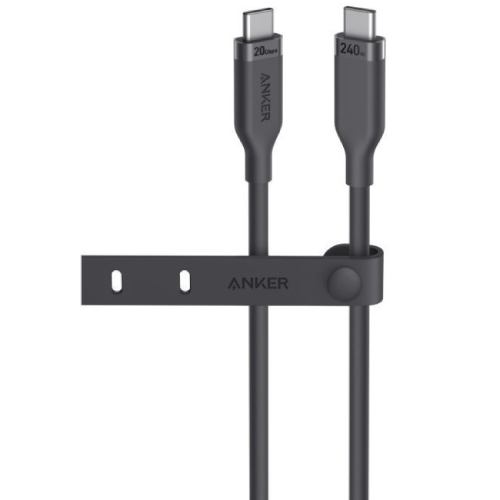 Кабель ANKER USB Type-C - USB Type-C 240W 0,9 м Black (A80N1H11) Кабель ANKER USB Type-C - USB Type-C 240W 0,9 м Black (A80N1H11)