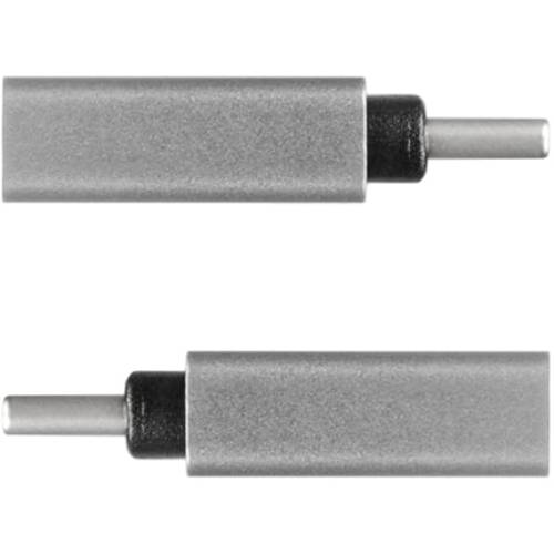 Переходник AXAGON RUCM-AFA USB 3.0 & Type-C Type-A Female ALU Silver Разъем 1 USB тип C (папа)