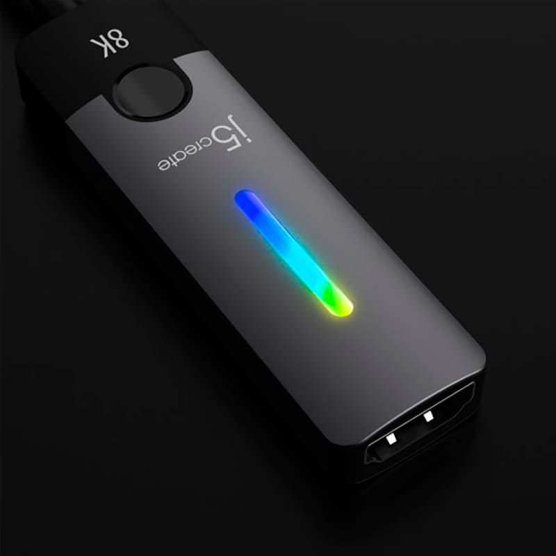 Переходник J5CREATE USB Type-C - HDMI Grey/Black (JCA157-N) Вид переходник