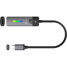 Переходник J5CREATE USB Type-C - HDMI Grey/Black (JCA157-N)