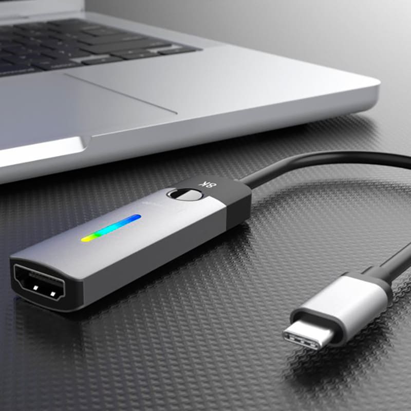 Переходник J5CREATE USB Type-C - HDMI Grey/Black (JCA157-N) Разъем 1 USB тип C (папа)