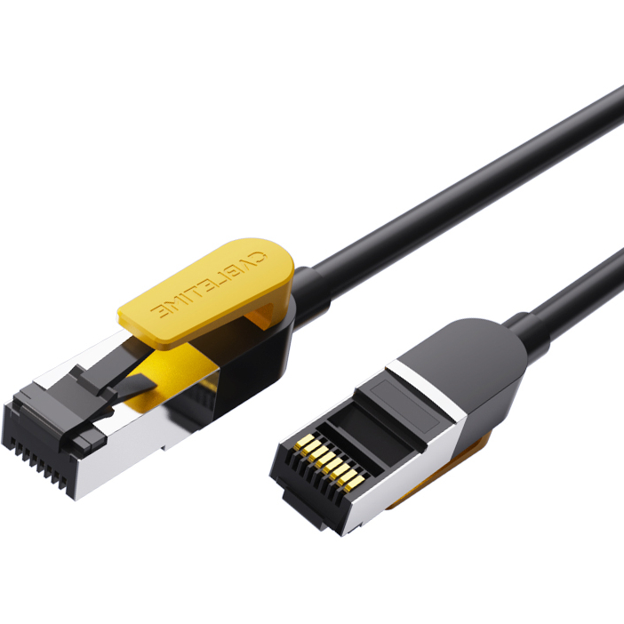 Патч-корд CABLETIME Cat7 FTP 2 м Black (CN70L) Разъем 2 RJ45