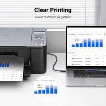 Кабель UGREEN USB-C 2.0 to BM 1м Black (45034)