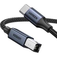 Кабель UGREEN USB-C 2.0 to BM 1м Black (45034)