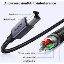 Кабель UGREEN USB-C 2.0 to BM 1м Black (45034)