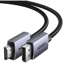 Кабель UGREEN DisplayPort M HDMI M 3м V2.0 4K 30Hz DP125 Black (35843)