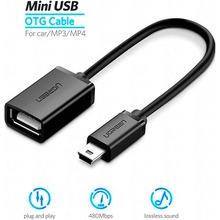 Перехідник UGREEN US249 USB Type A - USB mini Type B Black (10383)