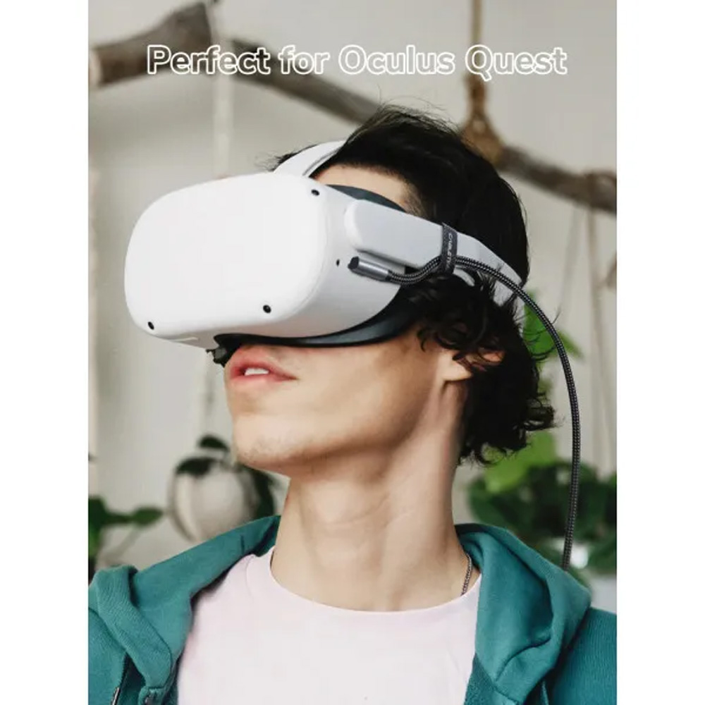 Кабель CABLETIME CA43P USB3.0 - Type-C VR Oculus Quest 2, 5 м Black (CA915927) Вид кабель