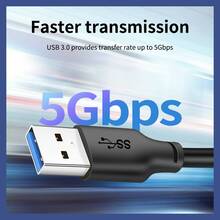 Кабель CABLETIME USB 3.0 AM-AM 3м Black (CA915415)