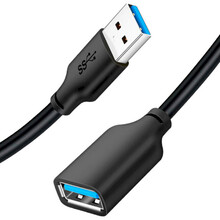 Подовжувач CABLETIME USB 3.0 AM - AF 2м Black (CA915408)